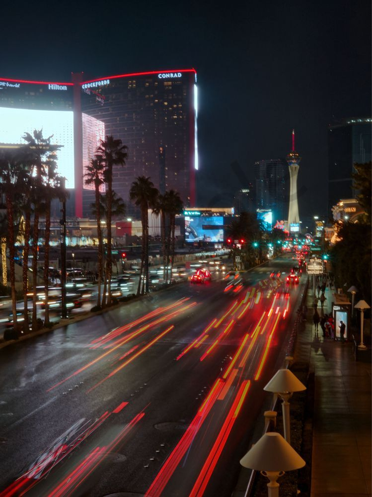 STRIP NORTH LONG EXPOSURE