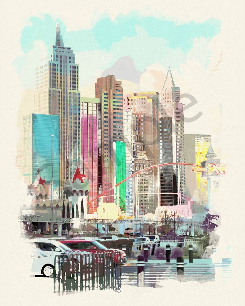 Visions Of Las Vegas 09 Art | Eduardo Tavares