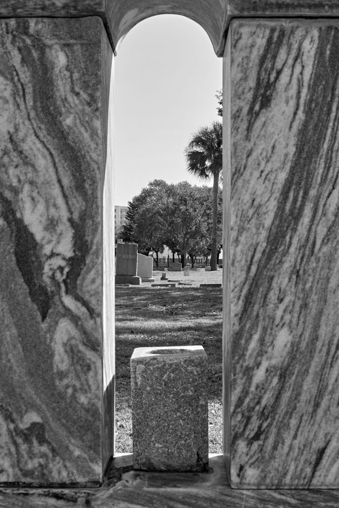 Through the Monument, Florida Cemetery — Jason Ian Poblete Photography