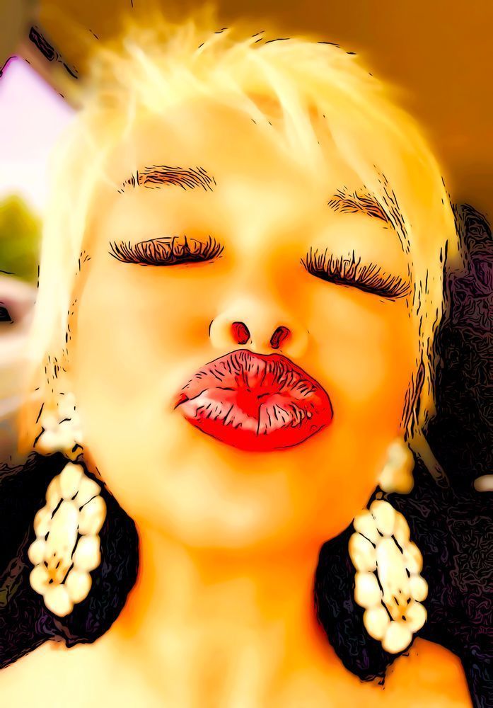 Baby Kiss Art | Sky + Sparks Luxury Fine Art
