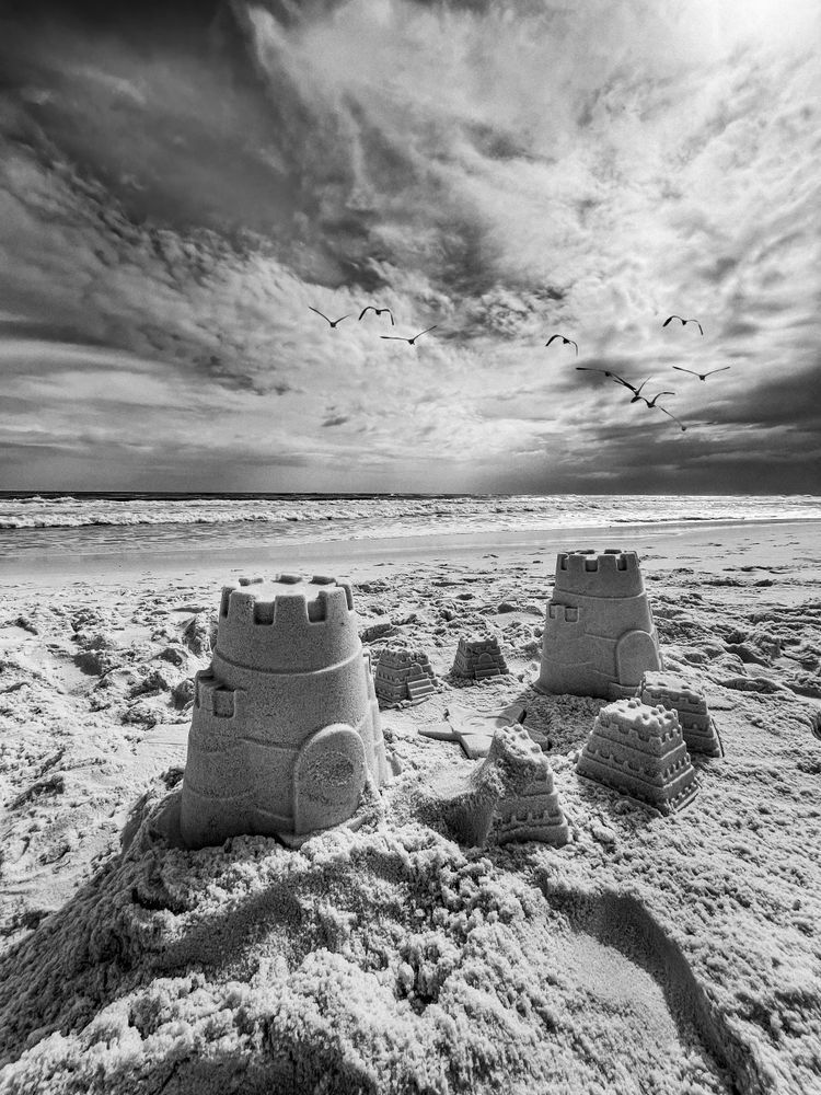 Castles In The Sky Sp Art | Sky + Sparks Luxury Fine Art