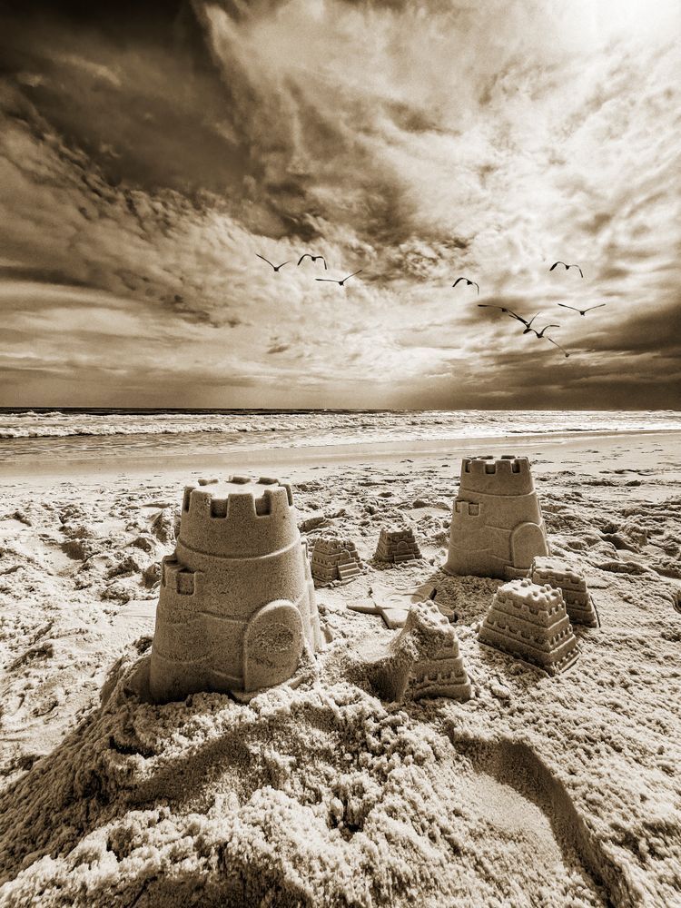 Castles In The Sky Cs Art | Sky + Sparks Luxury Fine Art