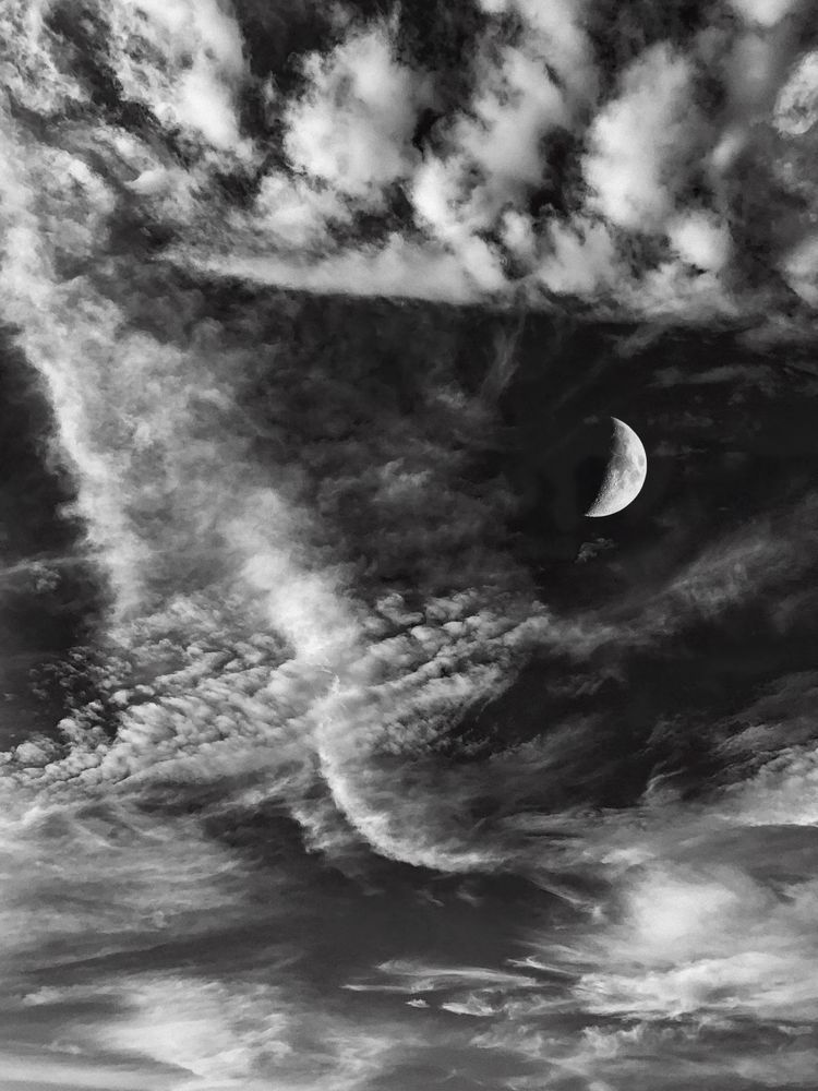 Chaos Begins Vertical Sp Art | Sky + Sparks Luxury Fine Art