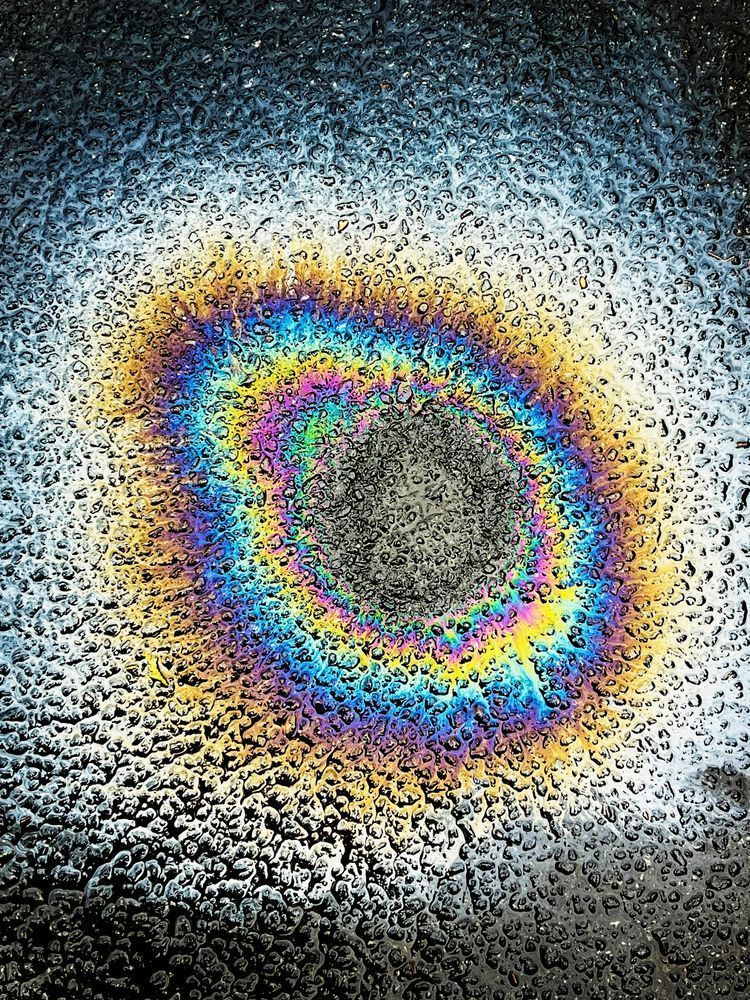 Oil Spot Clr Art | Sky + Sparks Luxury Fine Art