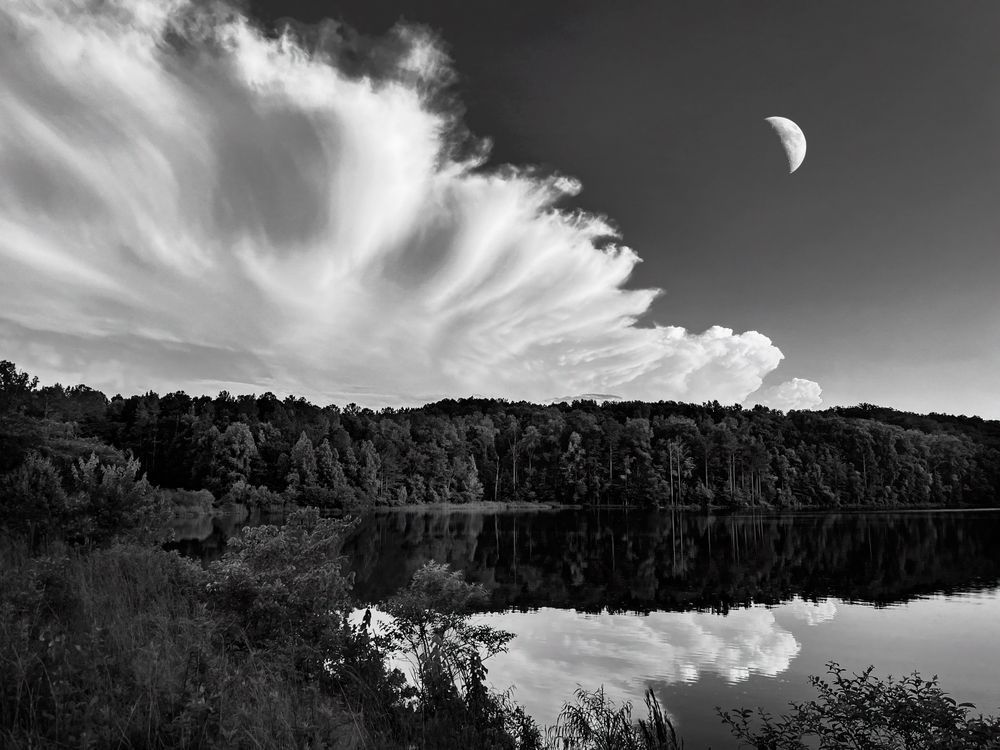Moonrise Over Arcadia Sp Art | Sky + Sparks Luxury Fine Art