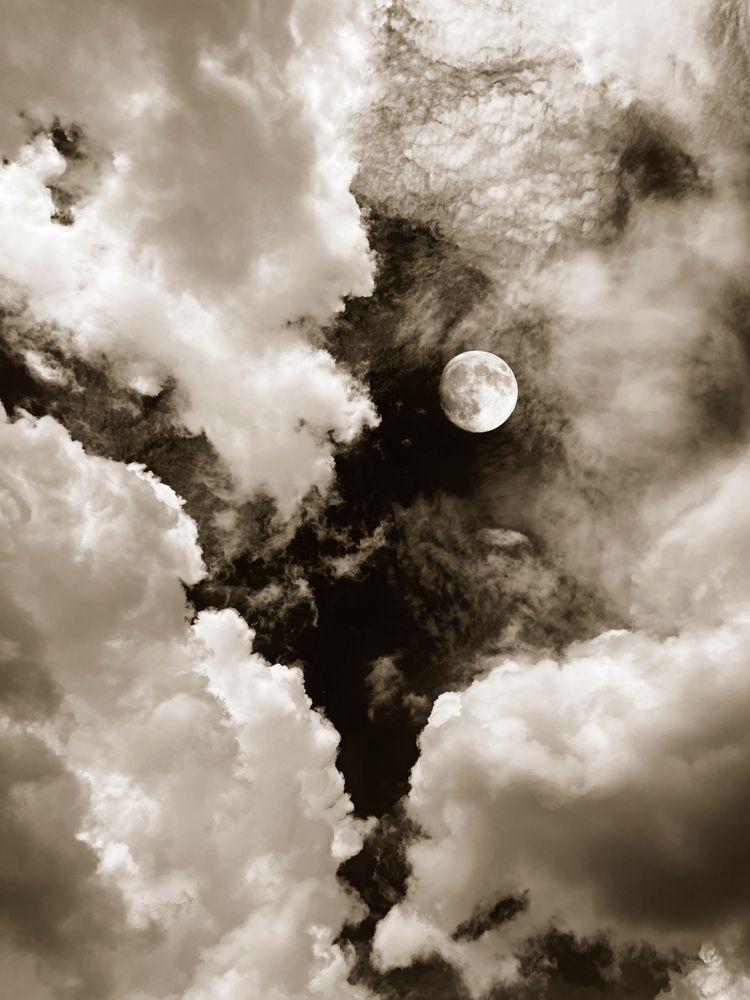 Selene Rises High Cs Art | Sky + Sparks Luxury Fine Art