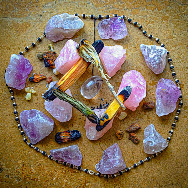 Amethyst Hoop Photography Art | scottbuck