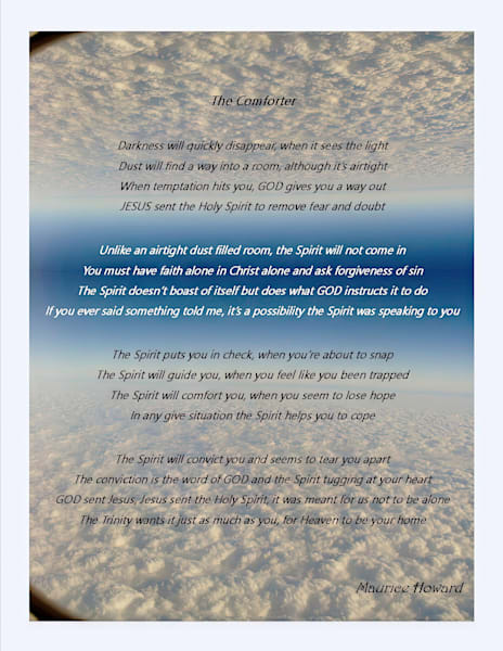 Comforter Photography Art | GOD Loving Grace