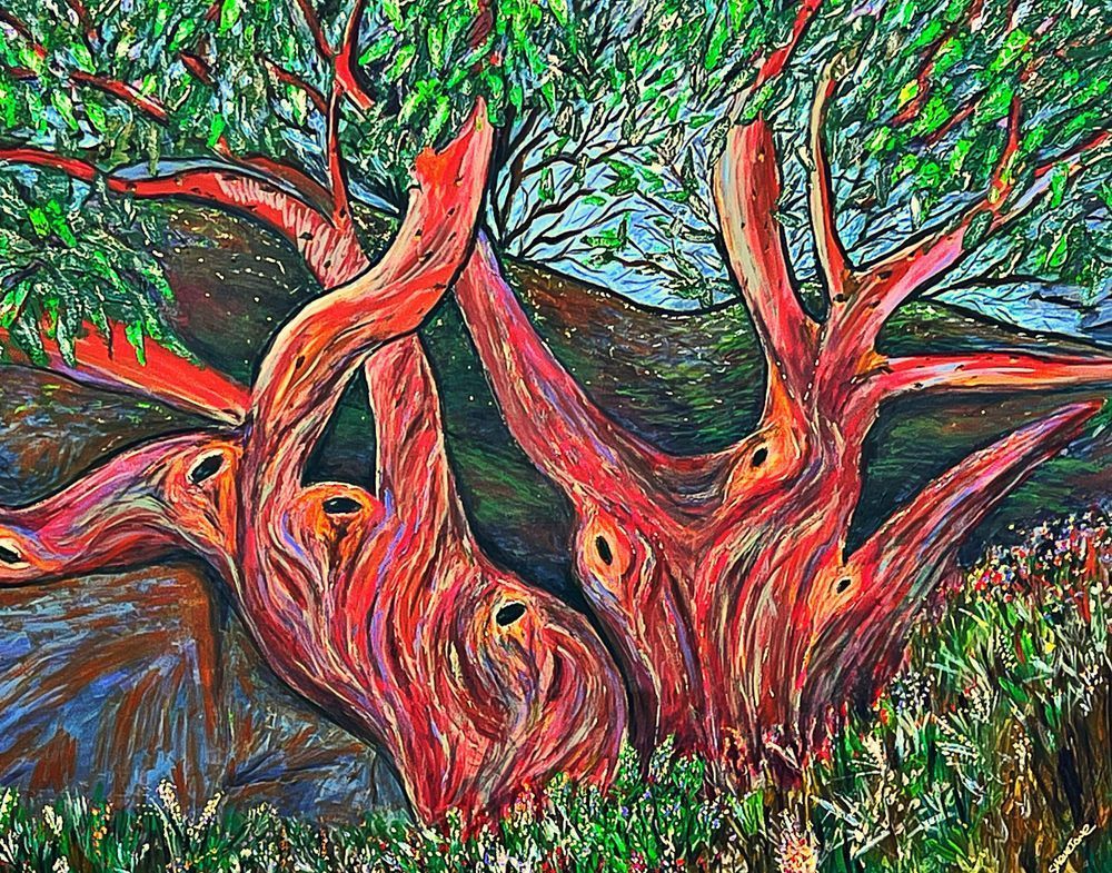 Evil Twisty Trees Art | Shevetone Art Gallery
