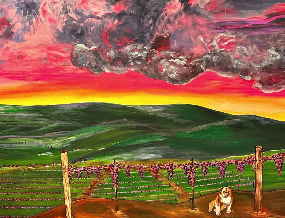 Guardian Of The Grapes Art | Shevetone Art Gallery