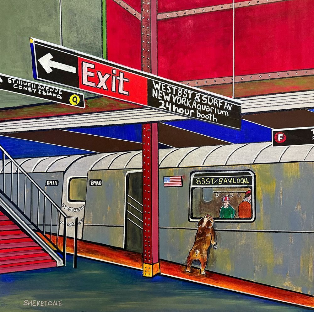Please Don't Go Art | Shevetone Art Gallery