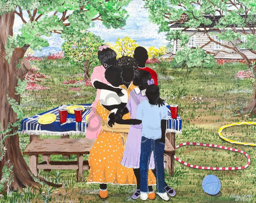 Mother's Day an artwork by Calvin Couther.