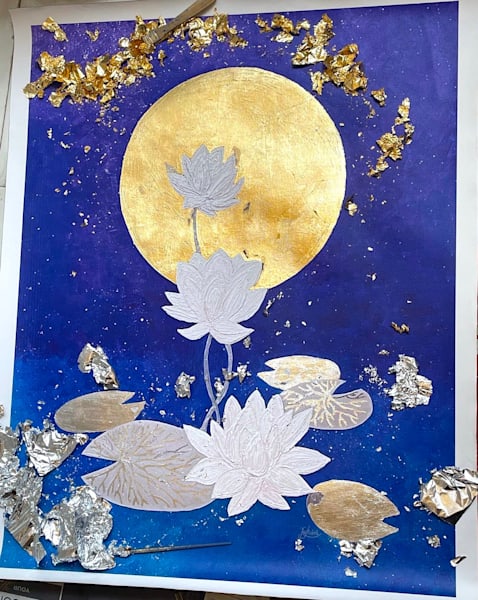 White Lotus - Blue