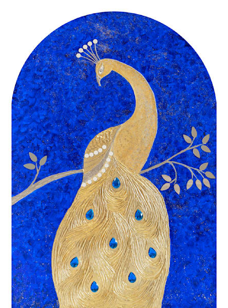 Blue Arch Peacock