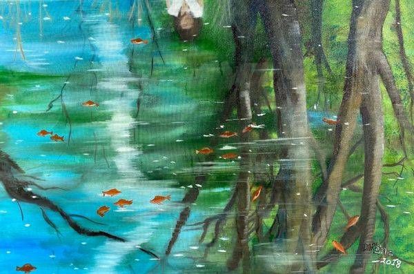 Reflection Of A Woman Art | darlenecampbell