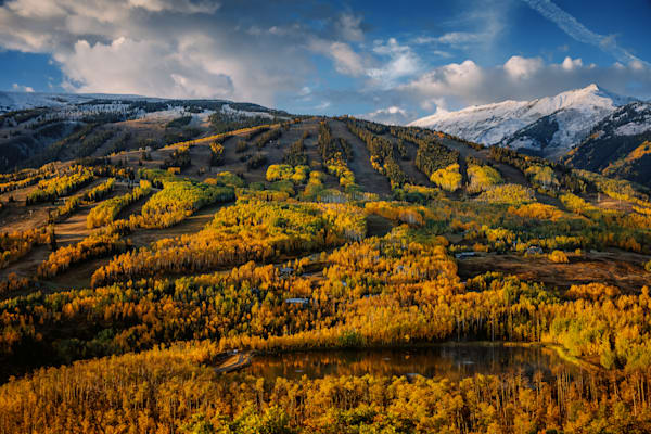Snowmass in Transition – Fall Colors and First Snow in Colorado