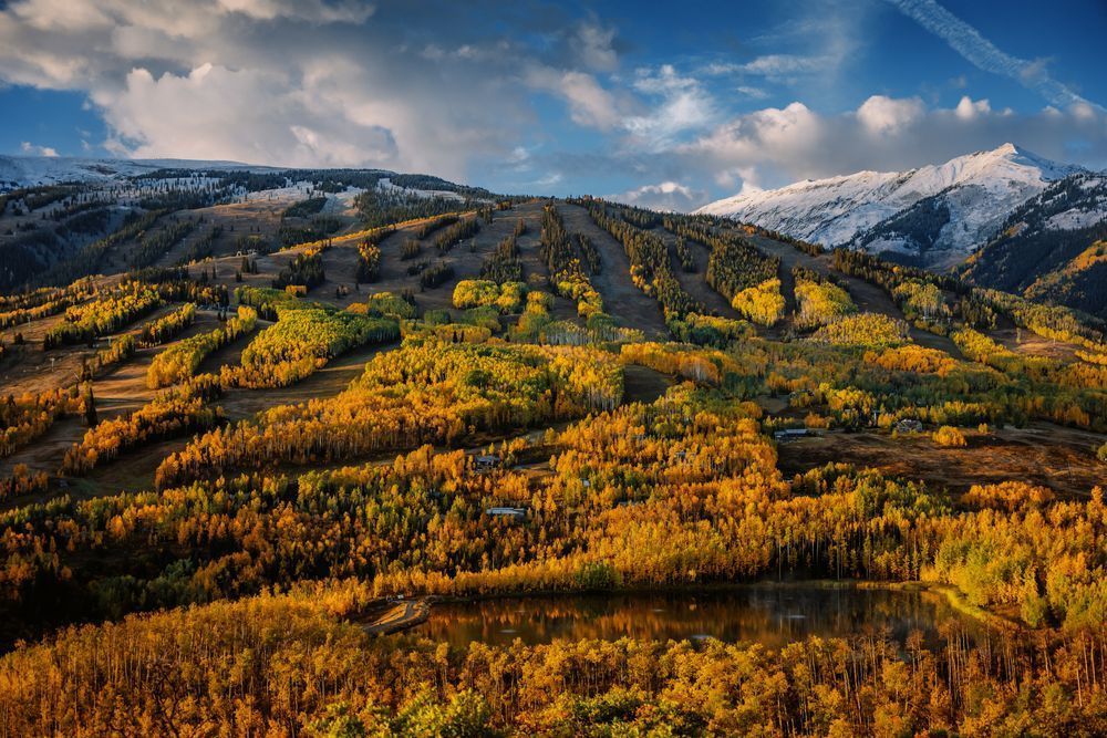 Snowmass in Transition – Fall Colors and First Snow in Colorado