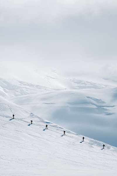 Antarctica Ski Ascent Photography | Polar Expedition Fine Art
