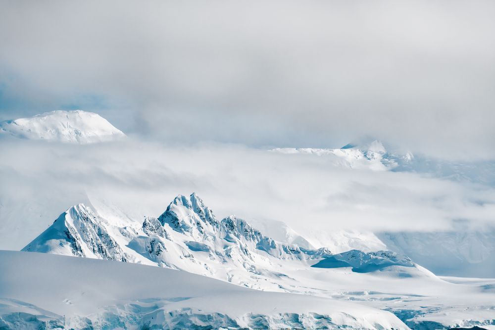 Beneath the Polar Sky | Antarctic Mountain Landscape Photography
