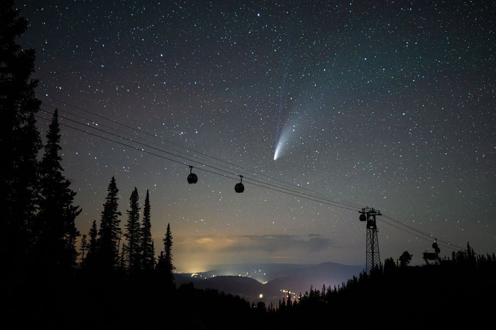 Neowise Comet Photography Art | Tamara Susa Photography