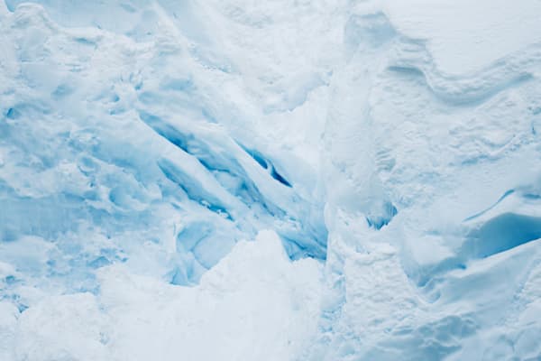 Antarctica Blue Ice Photography | Abstract Polar Fine Art