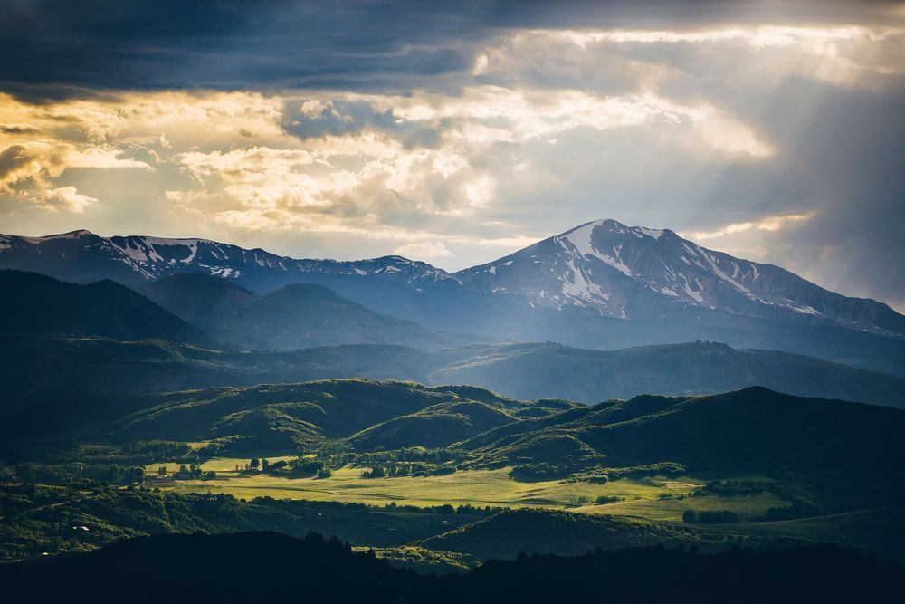 Sopris Sunset Photography Art | Tamara Susa Photography