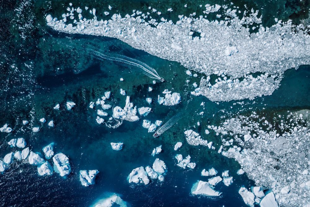 Antarctica Zodiac Aerial Photography | Polar Expedition Fine Art