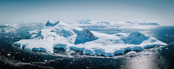 Antarctica Island Aerial Photography | Polar Landscape Fine Art