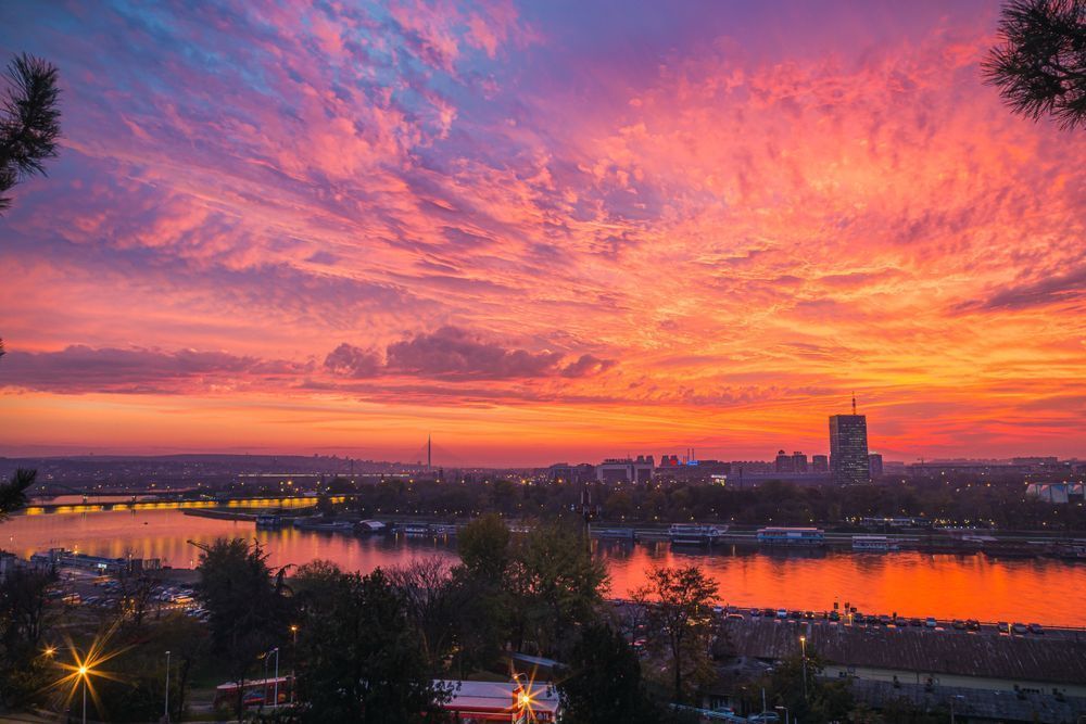 Belgrade Sunset Photography Art | Tamara Susa Photography