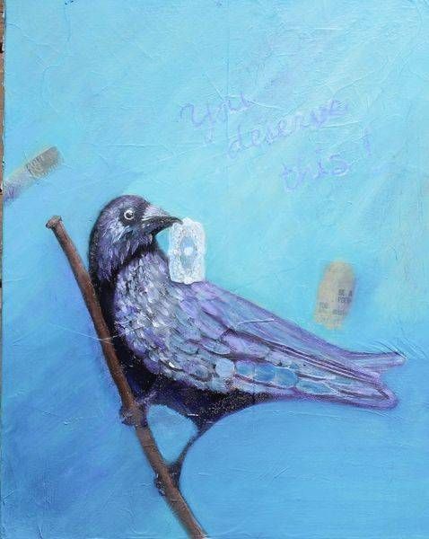 Crow's Message | Deb McManus Art