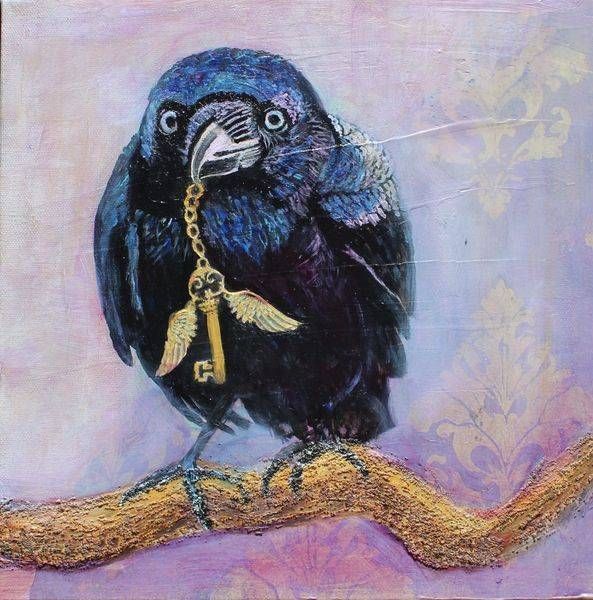 Golden Key Keeper | Deb McManus Art