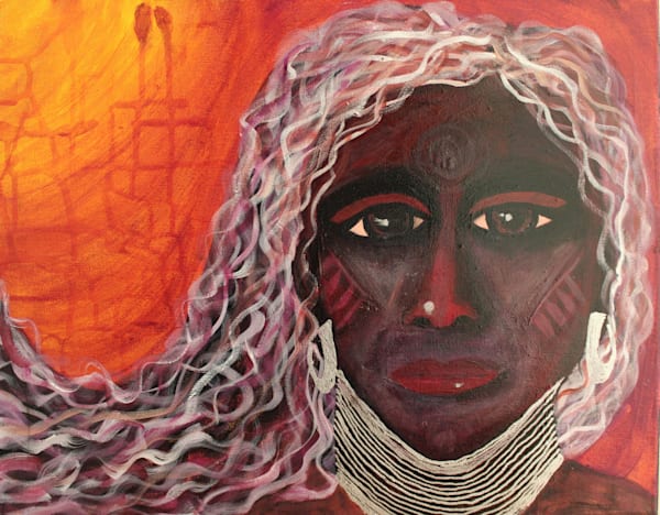 Cultural Essence - Vibrant Portrait of Identity and Heritage