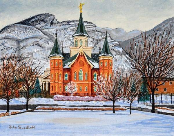 Provo City Center Temple 11x14 Cn Canvasmatte V2 Copy Art | DJSconsulting LLC