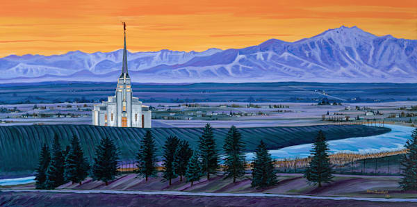 Rexburg Temple Art | DJSconsulting LLC