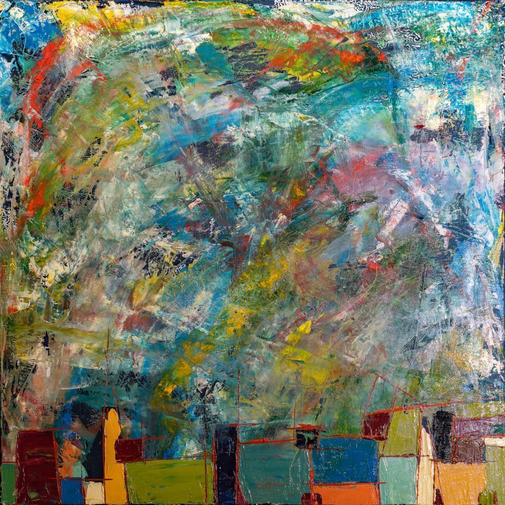 Fire Works Art | Deepa Kataria Art
