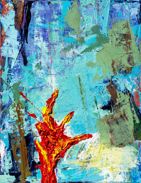 Explosion Art | Deepa Kataria Art