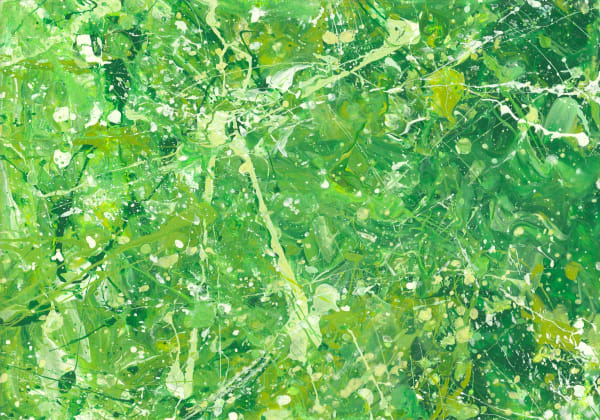 "Algae" Gallery Wrap Canvas Print | The Artwork of John Drake