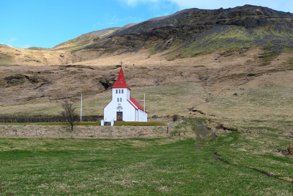Ásólfsskáli Church – Iceland Fine Art Print