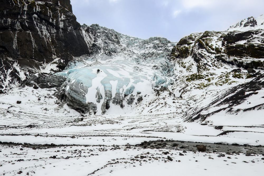 Gígjökull Glacier Porsmork Iceland Photography Art | Blind Cat Photography LLC