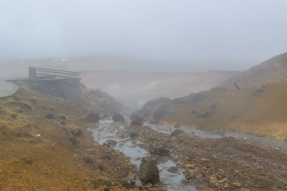 Krýsuvík Hot Springs Reykjanes Peninsula Iceland Photography Art | Blind Cat Photography LLC