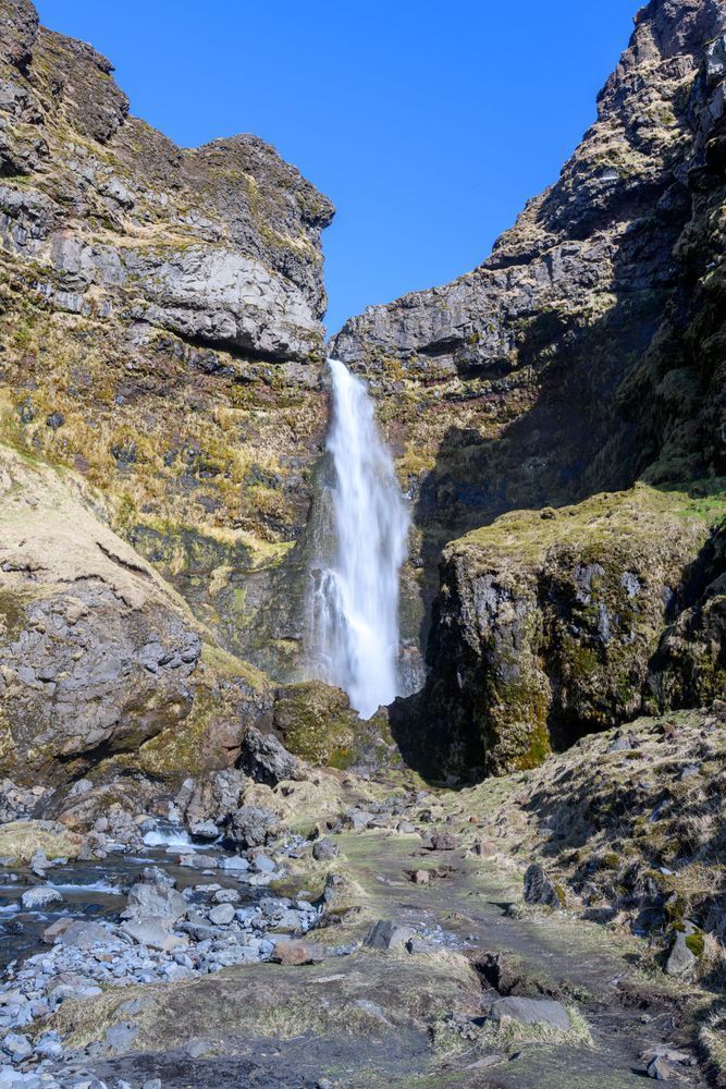 Irarfoss Waterfall Print – Hidden Gem of South Coast Iceland