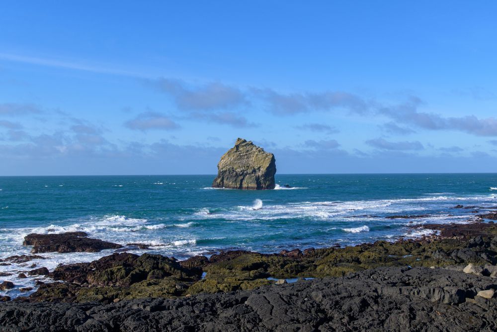 Lóndrangar Sea Stack – Iceland Coastal Wall Art