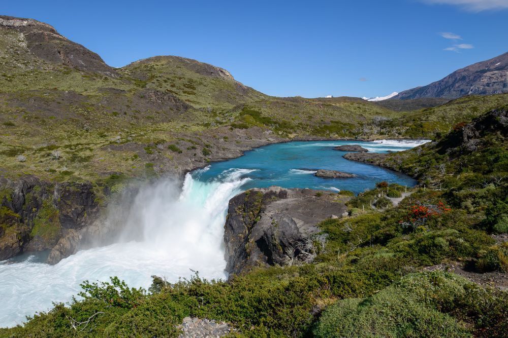 Salto Grande Waterfall – Torres del Paine Fine Art Print