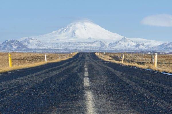 The Road to Hekla – Iceland Volcano Fine Art Print