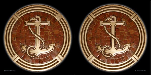 Nautical Mosaic mug