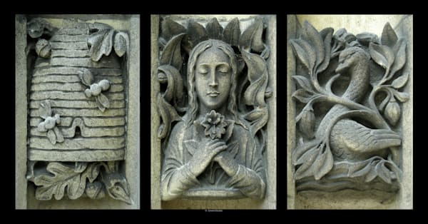 Riverside Relief Triptych Mug
