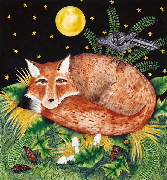 Fox Art | Anne Hathaway Art