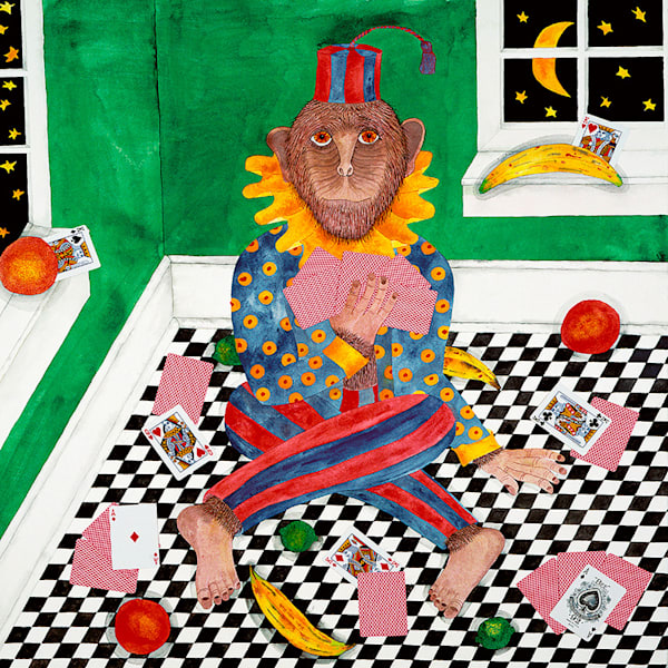 Monkey In Corner | Anne Hathaway Art