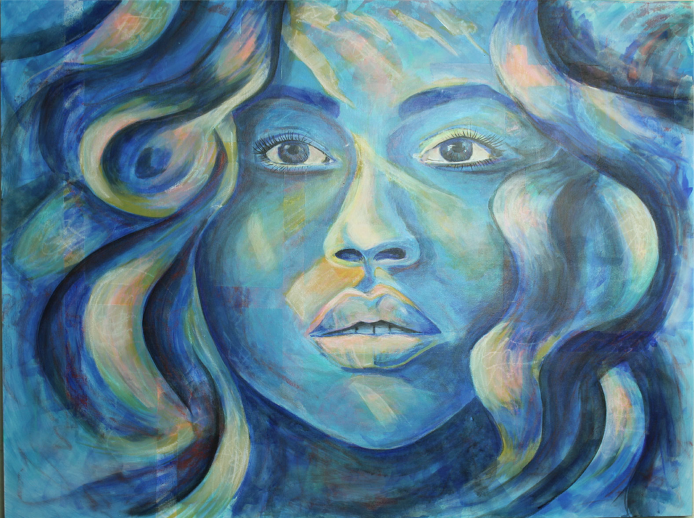 Blue Light Print Art | Cjulian Designs