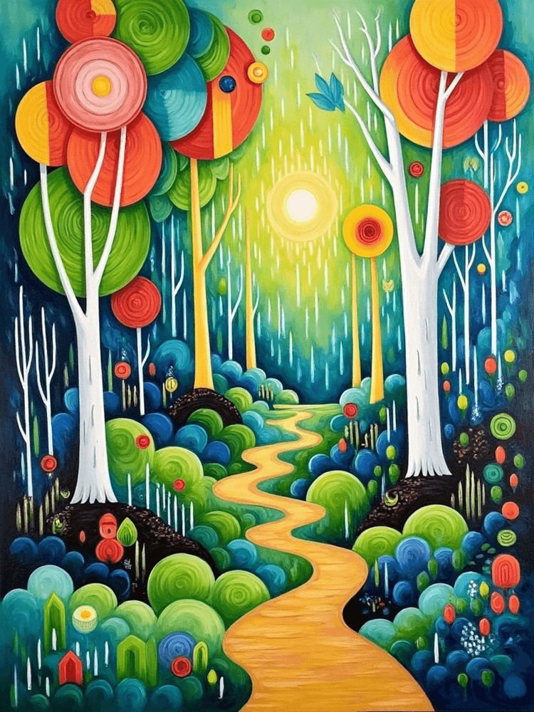 Lollipop Trees.Png Art | Sandra Carlisle Art